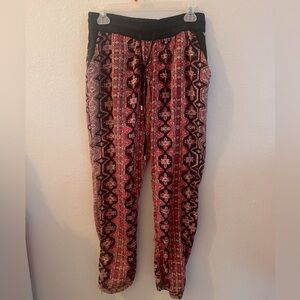 Kristin Nicole tribal print lounge pants